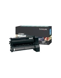 Lexmark Black High Yield Return Program Print Cartridge for C770 C772 cartuccia toner Originale Nero