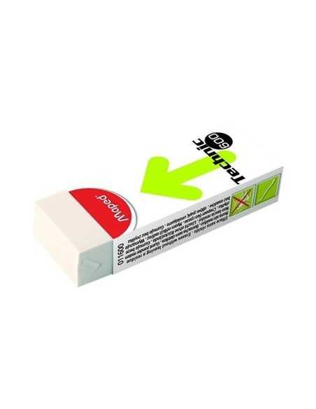 Maped Technic 600 gomma per cancellare Bianco 2 pz
