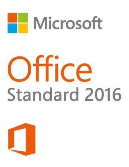 Microsoft Office Standard 2016, 1U, GOV Governativa (GOV) 1 licenza e NL