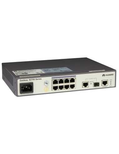 Huawei S2700-9TP-SI-AC Gestito L2 L3 Fast Ethernet (10 100) Nero, Grigio