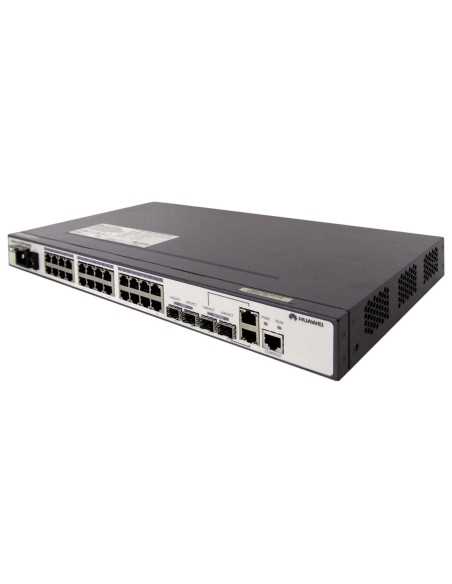 Huawei S3700-28TP-SI-AC Gestito L2 L3 L4 Gigabit Ethernet (10 100 1000) 1U Nero, Grigio