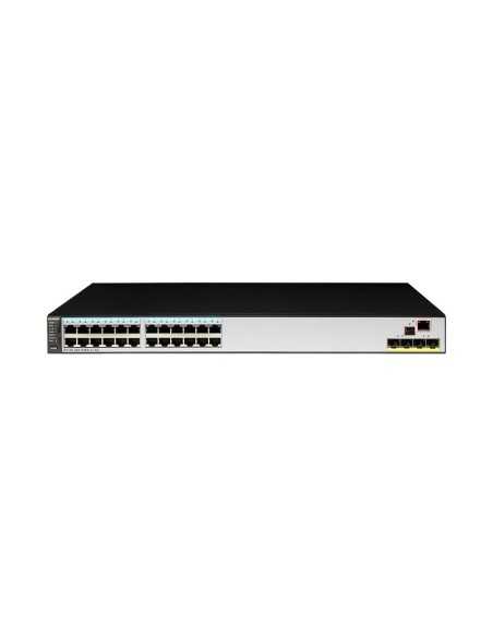 Huawei S5700-28X-PWR-LI-AC Gestito Gigabit Ethernet (10 100 1000) Supporto Power over Ethernet (PoE) Nero