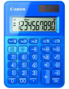 Canon LS-100K calcolatrice Desktop Calcolatrice di base Blu