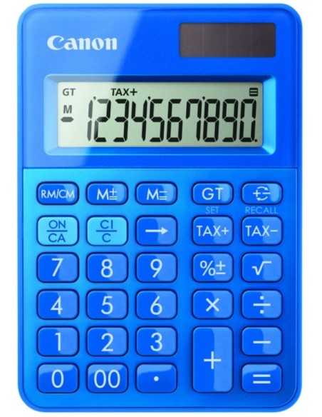 Canon LS-100K calcolatrice Desktop Calcolatrice di base Blu