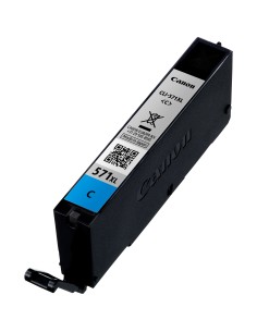 Canon Cartuccia d'inchiostro ciano a resa elevata CLI-571 C XL