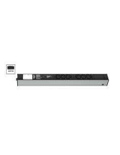 Vertiv Knürr PDU DI-STRIP, Basic, 0U 1U, ingresso GST18 230V 16A, uscite (6) C13