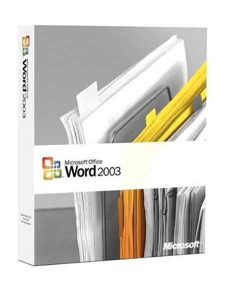 Microsoft Word 2003, Open-NL, Win32, Lic SA Pack OLP, D GOV, EN Inglese