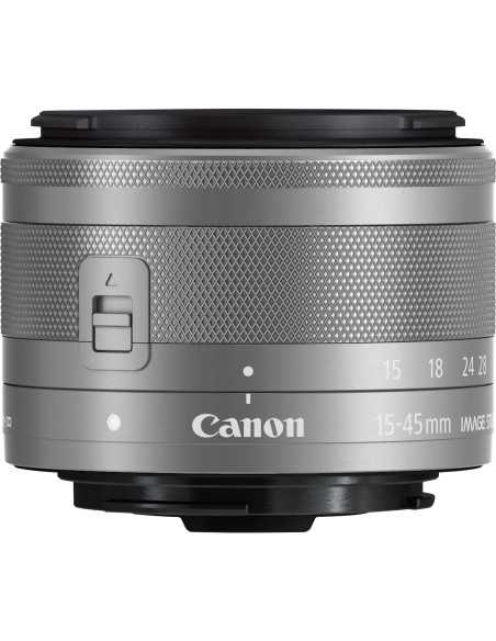Canon Obiettivo EF-M 15-45mm f 3.5-6.3 IS STM - Argento