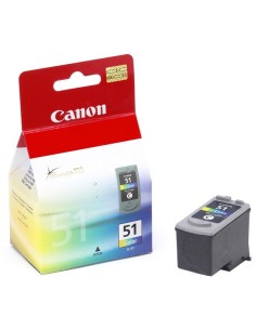 Canon CL-51 cartuccia d'inchiostro 1 pz Originale Resa elevata (XL) Ciano, Magenta, Giallo