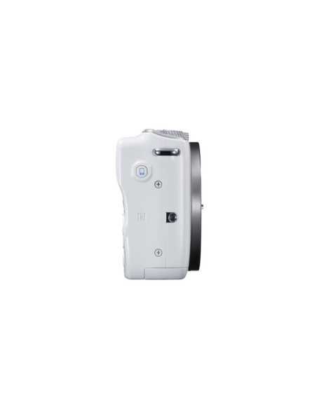 Canon EOS M10 + EF-M 15-45mm f 3.5-6.3 IS STM MILC 18 MP CMOS 5184 x 3456 Pixel Bianco