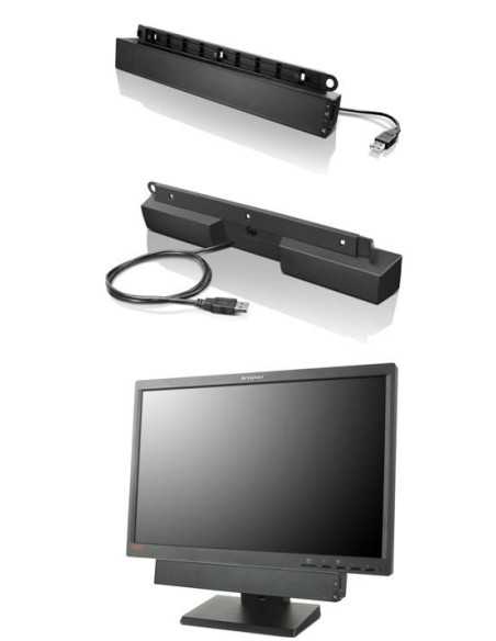 Lenovo USB Soundbar Nero 2.0 canali 2,5 W
