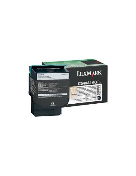 Lexmark C54x, X54x Black Return Programme Toner Cartridge (1K) cartuccia toner Originale Nero