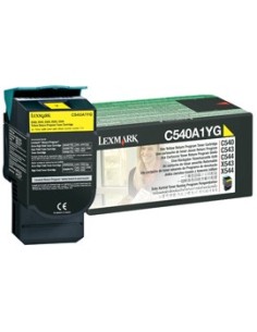 Lexmark C540A1YG cartuccia toner 1 pz Originale Giallo