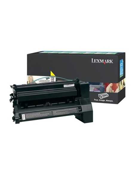 Lexmark C780, C782 Yellow Return Program Print Cartridge cartuccia toner Originale Giallo