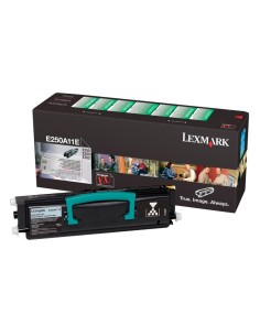 Lexmark E250A11E cartuccia toner 1 pz Originale Nero