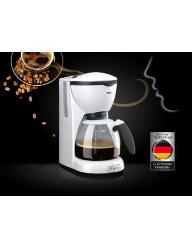 Braun KF 520 1 WH Manuale Macchina da caffè con filtro