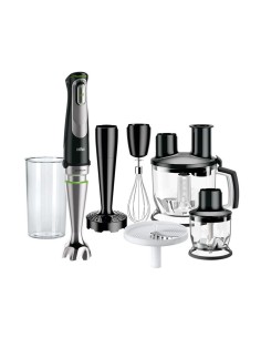 Braun MQ 9087X 1,5 L Frullatore ad immersione 1000 W Nero, Acciaio inossidabile