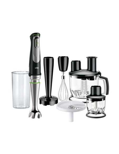 Braun MQ 9087X 1,5 L Frullatore ad immersione 1000 W Nero, Acciaio inossidabile