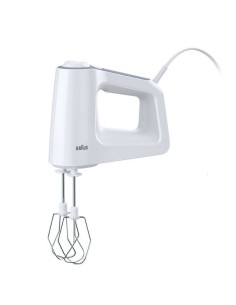 Braun HM 3135 WH Sbattitore manuale 500 W Grigio, Bianco