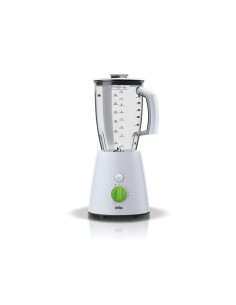 Braun JB 3010 2 L Frullatore da tavolo 800 W Verde, Bianco