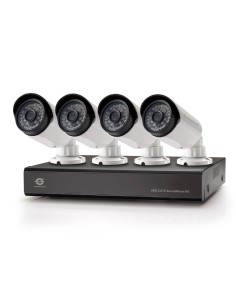 Conceptronic C4CCTVKITD2TB kit di videosorveglianza Cablato 4 canali