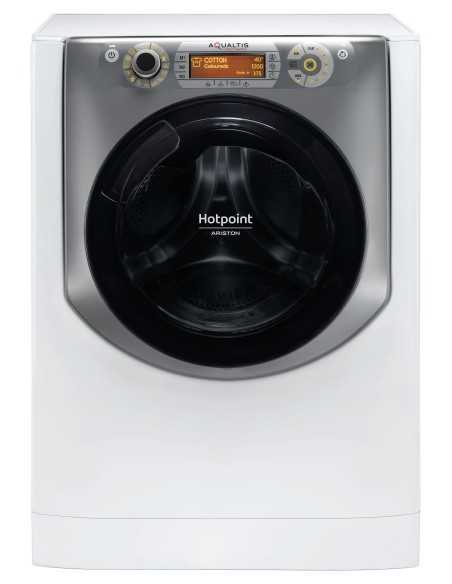 Hotpoint AQ97D 49D IT lavatrice Caricamento frontale 9 kg 1400 Giri min Argento, Bianco