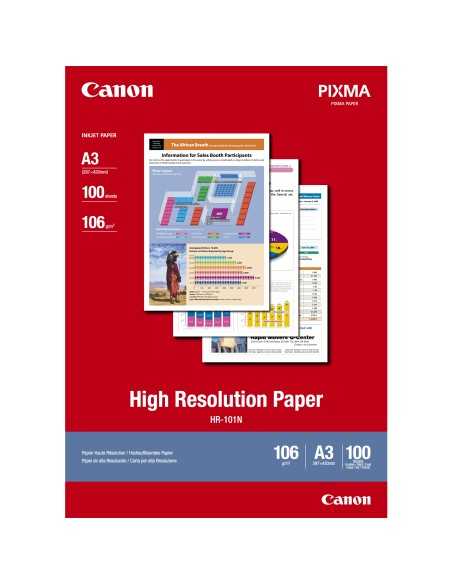 Canon Carta per alta risoluzione HR-101N A3 - 100 fogli