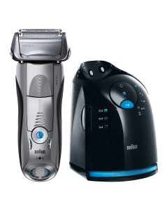 Braun Series 7 799cc-7 Wet&Dry Rasoio Trimmer Nero, Argento