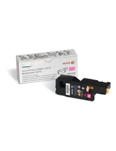 Xerox Cartuccia toner Magenta a Standard da 1.000 pagine per Phaser 6000   6010   WorkCentre 6015 (106R01628)