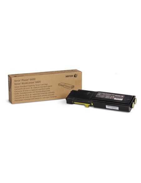 Xerox Cartuccia toner Giallo a Standard da 2.000 pagine per Phaser 6600   WorkCentre 6605 (106R02247)