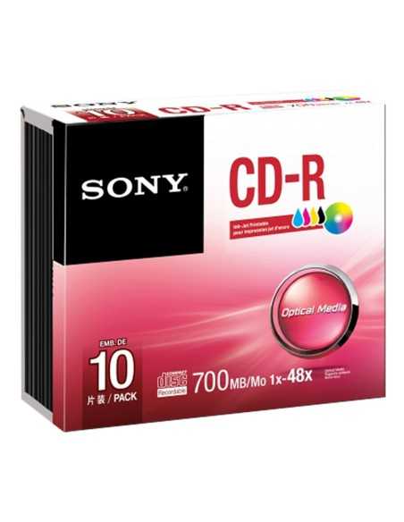 Sony CD-R 48x, 10 700 MB 10 pz