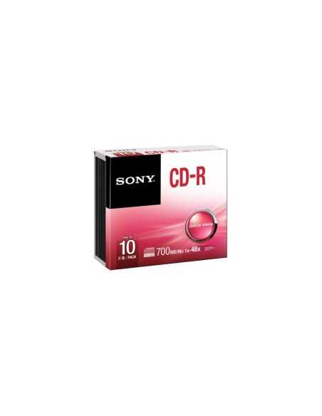 Sony 10CDQ80SS CD vergine CD-R 700 MB 10 pz