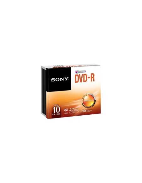Sony DVD-R 16x, 10 4,7 GB 10 pz