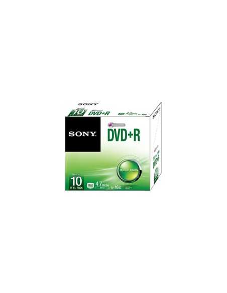 Sony DVD-R 16x, 10 4,7 GB 10 pz