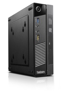Lenovo ThinkCentre M83 DDR3L-SDRAM i5-4590T mini PC Intel® Core™ i5 4 GB 192 GB SSD Windows 7 Professional Nero