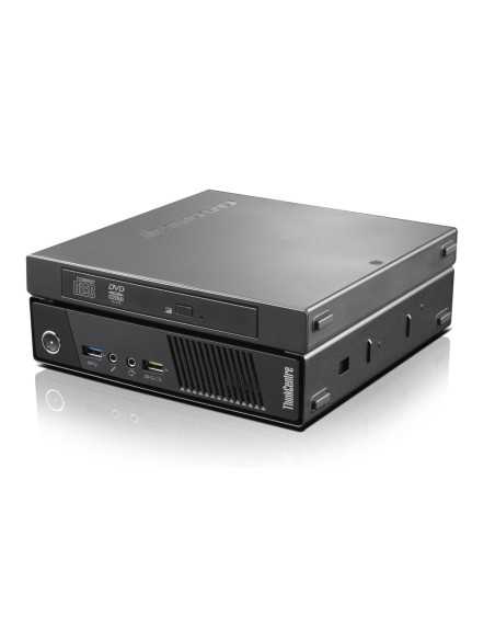 Lenovo ThinkCentre M83 DDR3L-SDRAM i5-4590T mini PC Intel® Core™ i5 4 GB 192 GB SSD Windows 7 Professional Nero