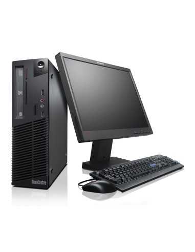Lenovo ThinkCentre M73 DDR3-SDRAM i7-4790 SFF Intel® Core™ i7 8 GB 500 GB HDD Windows 7 Professional PC Nero
