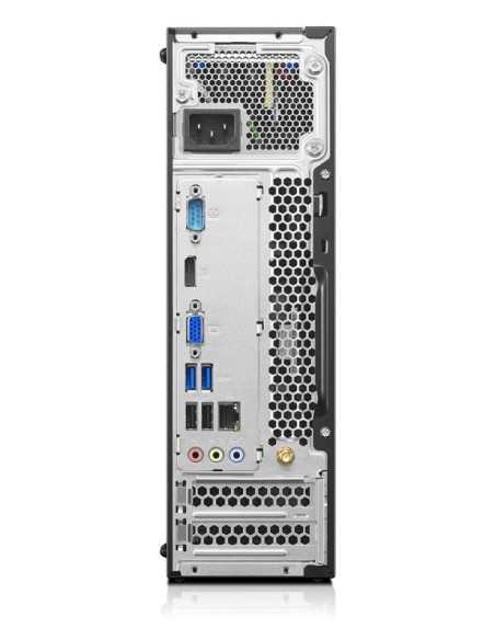 Lenovo S510 DDR4-SDRAM i5-6400 SFF Intel® Core™ i5 4 GB 500 GB HDD Windows 10 Pro PC Nero