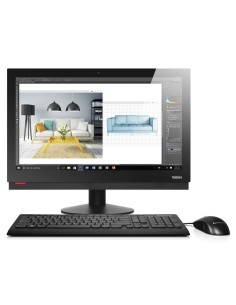 Lenovo ThinkCentre M910z Intel® Core™ i7 60,5 cm (23.8") 1920 x 1080 Pixel Touch screen 8 GB DDR4-SDRAM 512 GB SSD PC