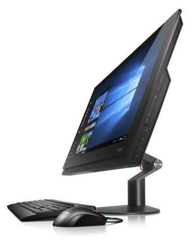 Lenovo ThinkCentre M910z Intel® Core™ i7 60,5 cm (23.8") 1920 x 1080 Pixel Touch screen 8 GB DDR4-SDRAM 512 GB SSD PC