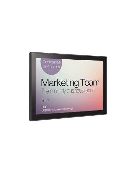 LG 10SM3TB visualizzatore di messaggi Pannello piatto per segnaletica digitale 25,4 cm (10") LED 450 cd m² WXGA Nero