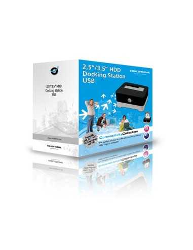 Conceptronic 2,5 3,5 inch Hard Disk Docking Station USB 2.0