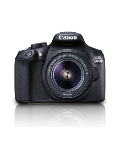 Canon EOS 1300D + EF-S 18-55 IS II Kit fotocamere SLR 18 MP CMOS 5184 x 3456 Pixel Nero