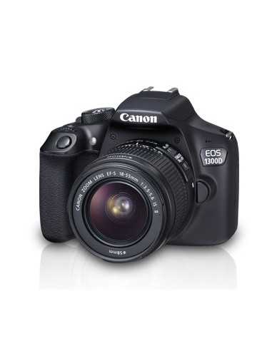 Canon EOS 1300D + EF-S 18-55 IS II Kit fotocamere SLR 18 MP CMOS 5184 x 3456 Pixel Nero
