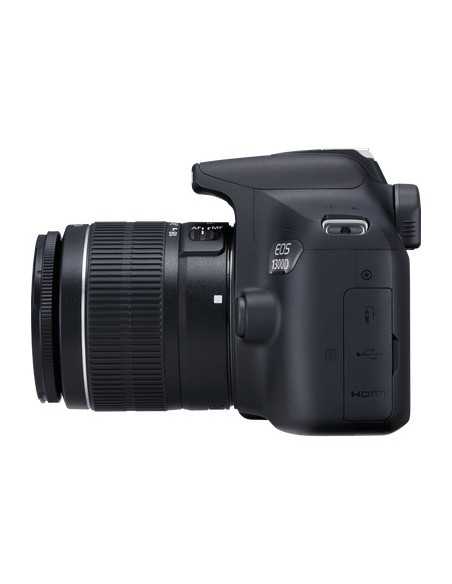 Canon EOS 1300D + EF-S 18-55 DC III Kit fotocamere SLR 18 MP CMOS 5184 x 3456 Pixel Nero