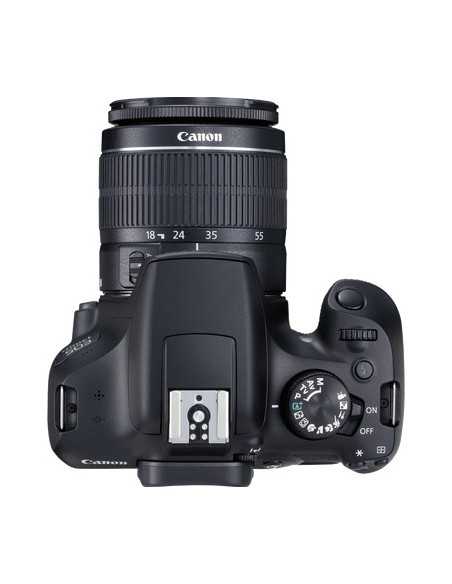 Canon EOS 1300D + EF-S 18-55 DC III Kit fotocamere SLR 18 MP CMOS 5184 x 3456 Pixel Nero