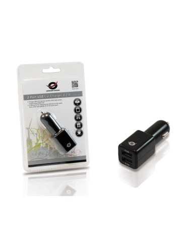 Conceptronic CUSBCAR4A Caricabatterie per dispositivi mobili Nero Auto