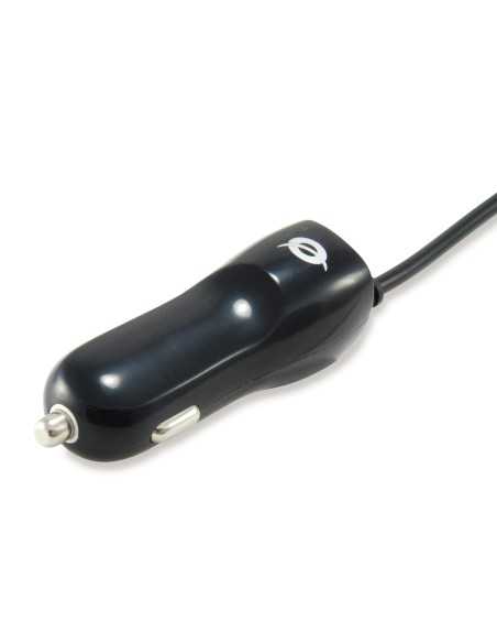 Conceptronic CUSBCARMICU2A Caricabatterie per dispositivi mobili Nero, Bianco Auto