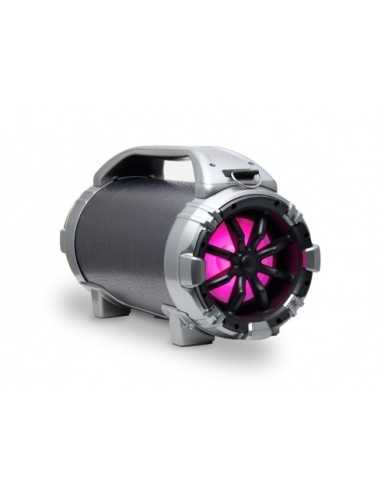 Conceptronic CSPKBTBASSACTION altoparlante portatile Altoparlante portatile stereo Nero, Argento 25 W