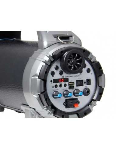 Conceptronic CSPKBTBASSACTION altoparlante portatile Altoparlante portatile stereo Nero, Argento 25 W